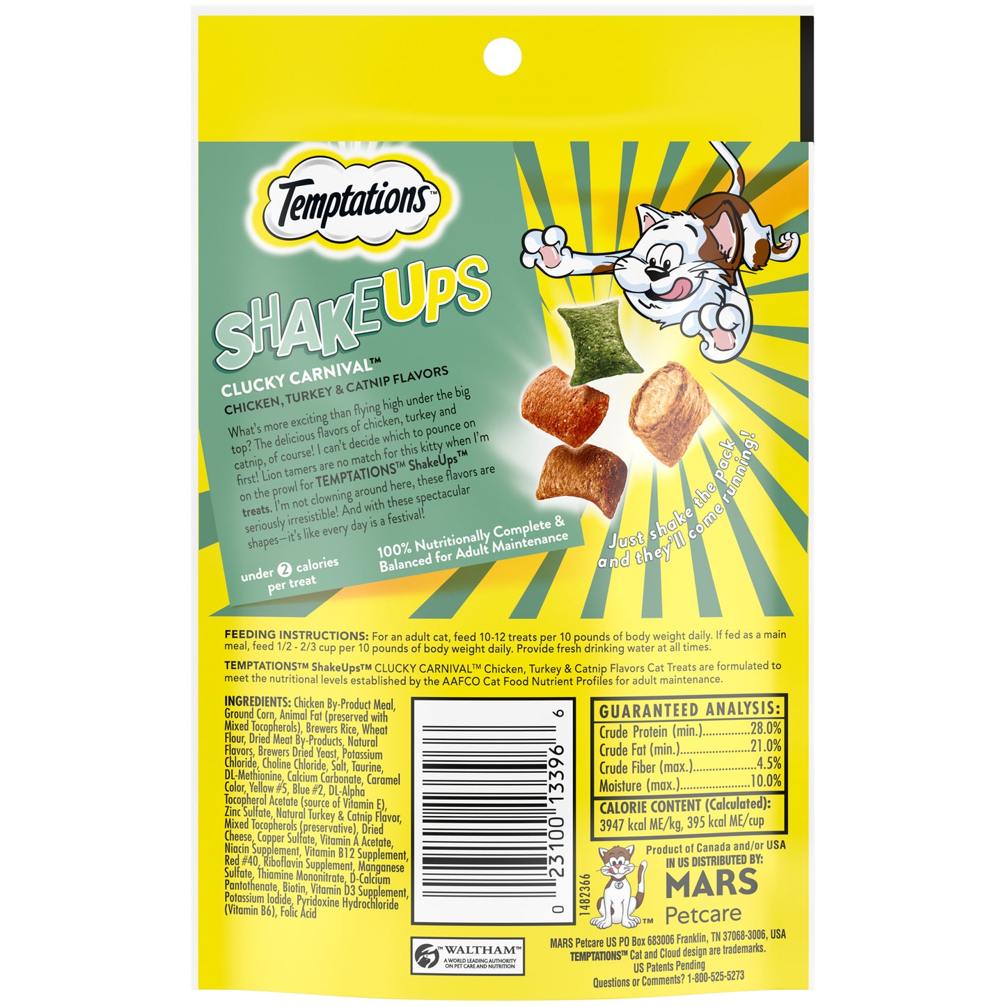 ShakeUps Crunchy and Soft Cat Treats
