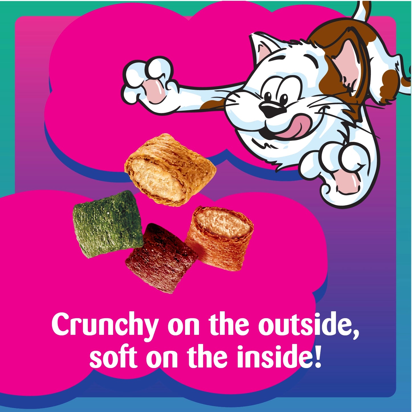 Temptations Meowgical Bundle, crunchy on the outside, soft on the inside