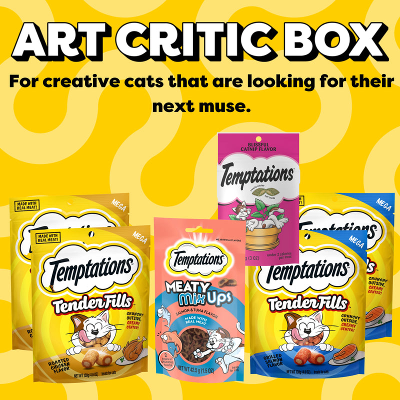 Art Critic Box: For creative cats that are looking for their next muse