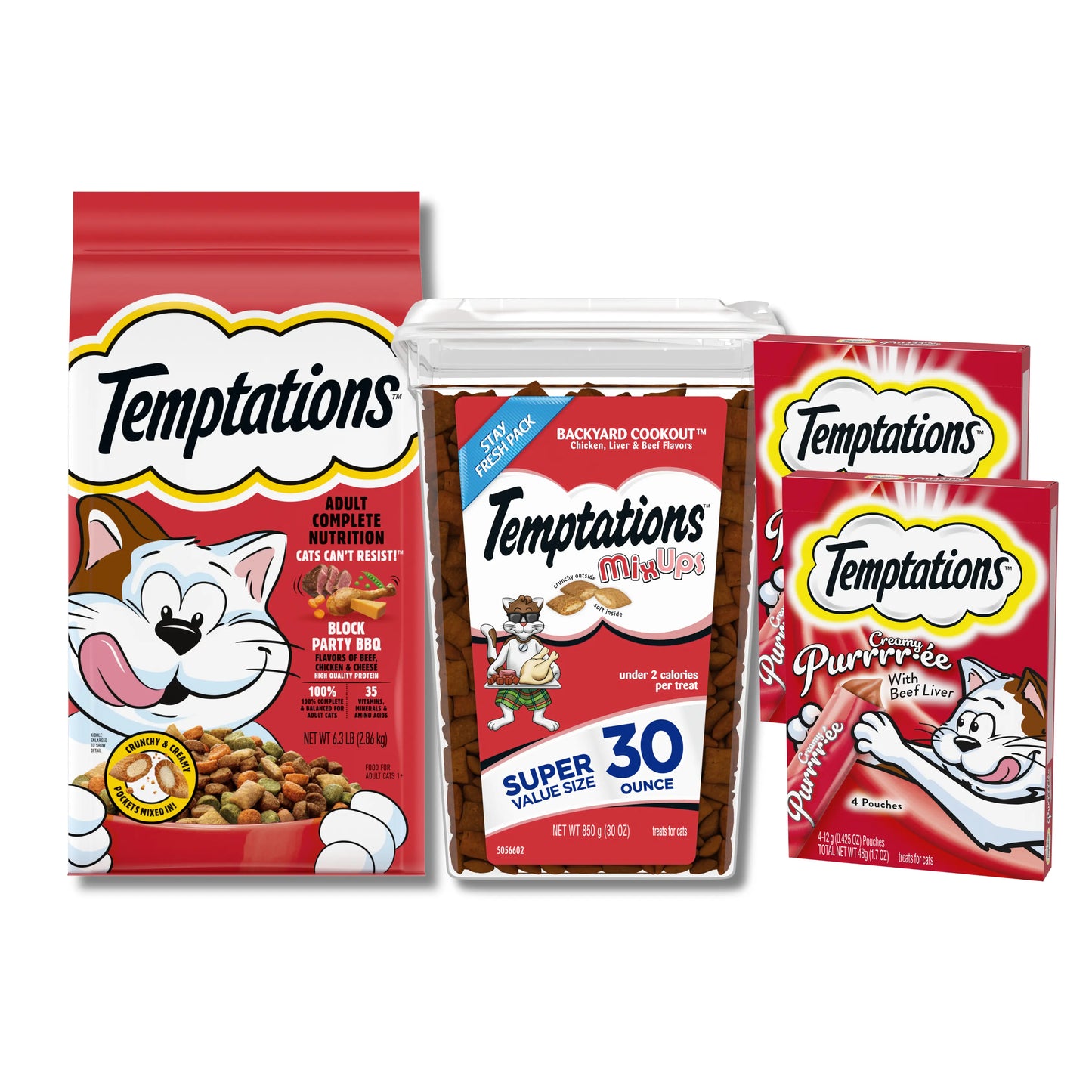 TEMPTATIONS Beef Flavored Bundle