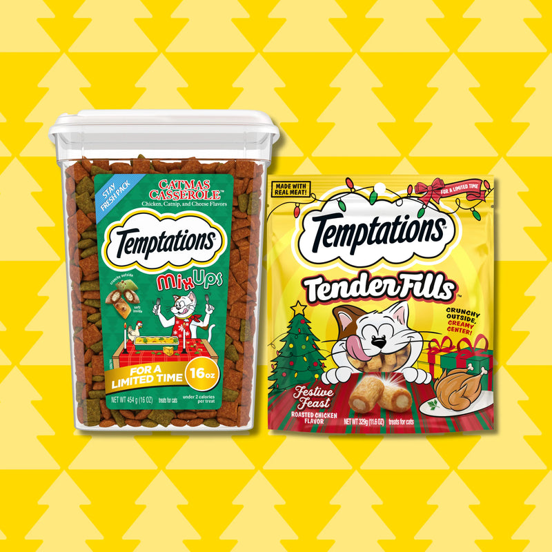 TEMPTATIONS Festive Feast & Catmas Casserole Bundle