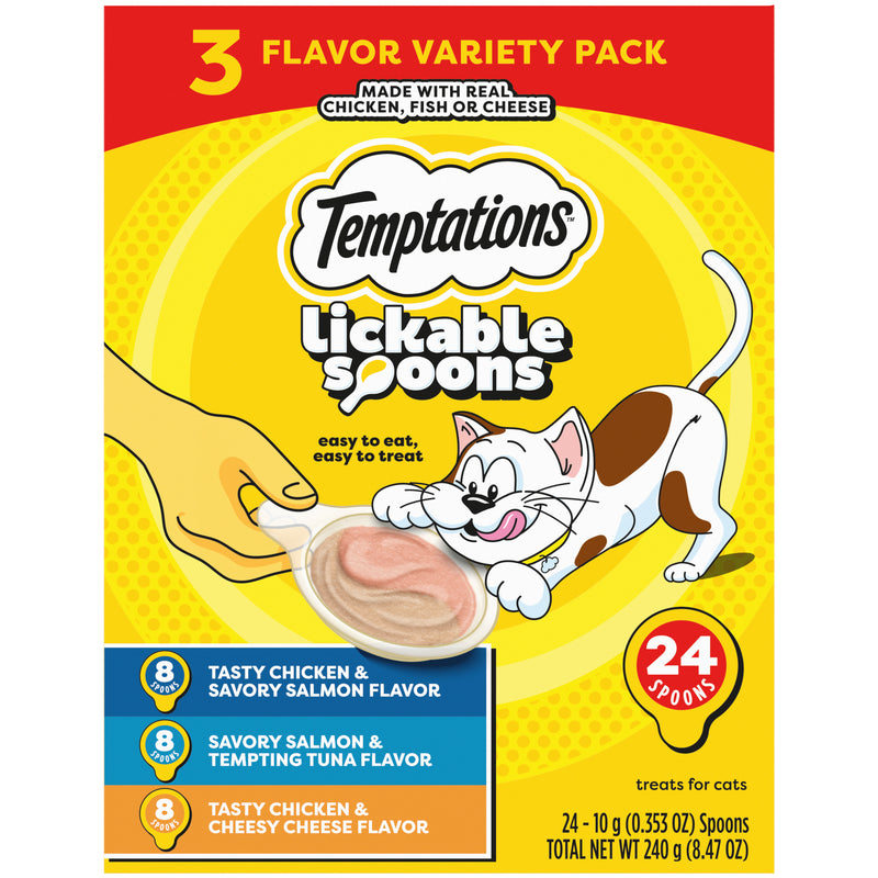 [Temptations][Temptations Lickable Spoons, Variety Pack of 24][Main Image (Front)]