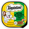 [Temptations][Temptations Wet Cat Food, Seafood Medley Flavor Bites in Gravy, 3.5 oz. Tray][Main Image (Front)]