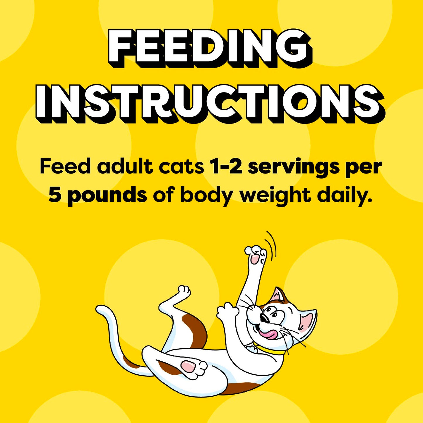 [Temptations][Temptations Wet Cat Food, Tasty Chicken Flavor Paté in Gravy, 3.5 oz. Tray][Feeding Guidelines Image]