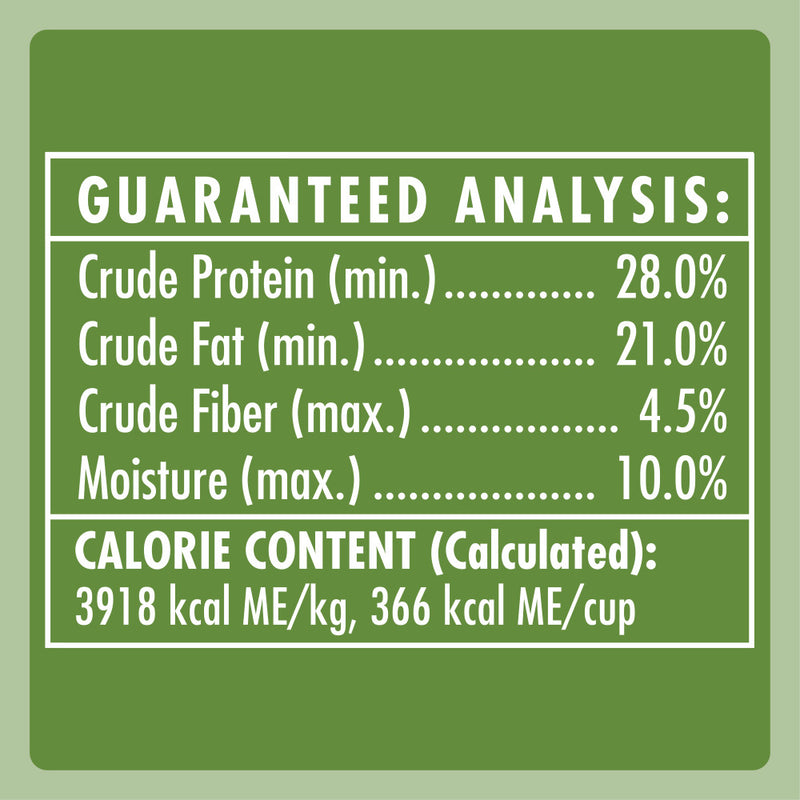 [Temptations][BUNDLE TEMPTATIONS MIXUPS Crunchy and Soft Cat Treats, Catnip Fever Flavor, 6.3 oz. Pouch][Nutrition Grid/Guaranteed Analysis Image]